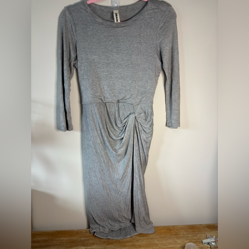 Amadi Women's lightweight striped lined Dress size S Made in‎ USA